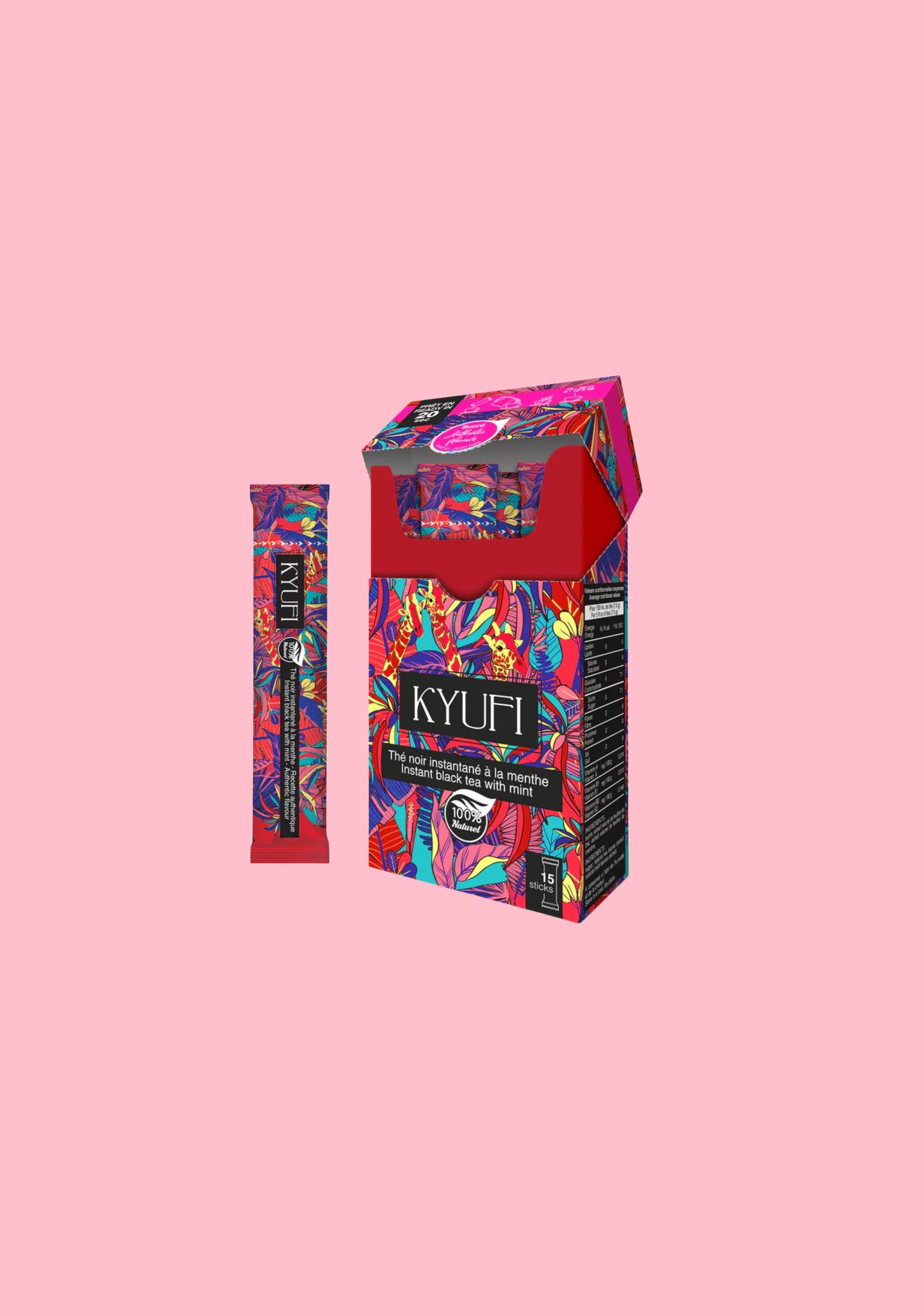 12x Instant Schwarz Tee & Minze